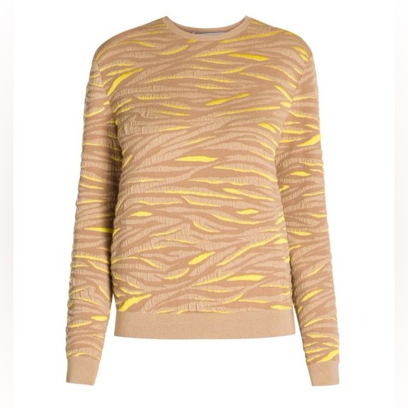 Stella McCartney Wool Animal Print Sweater - Picture 5 of 16